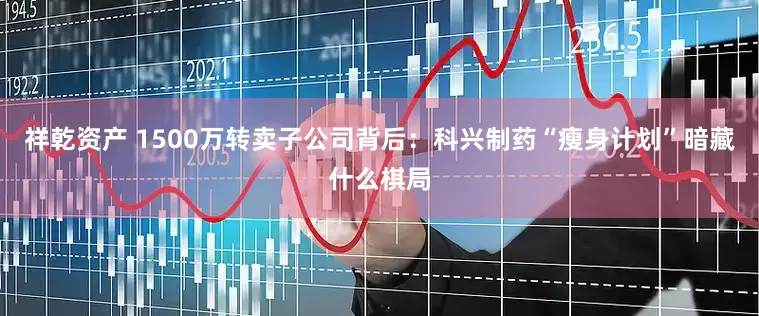 祥乾资产 1500万转卖子公司背后：科兴制药“瘦身计划”暗藏什么棋局