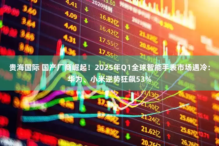 贵海国际 国产厂商崛起！2025年Q1全球智能手表市场遇冷：华为、小米逆势狂飙53%