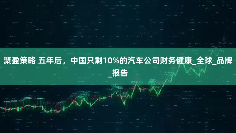 聚盈策略 五年后，中国只剩10%的汽车公司财务健康_全球_品牌_报告