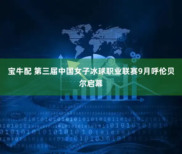 宝牛配 第三届中国女子冰球职业联赛9月呼伦贝尔启幕